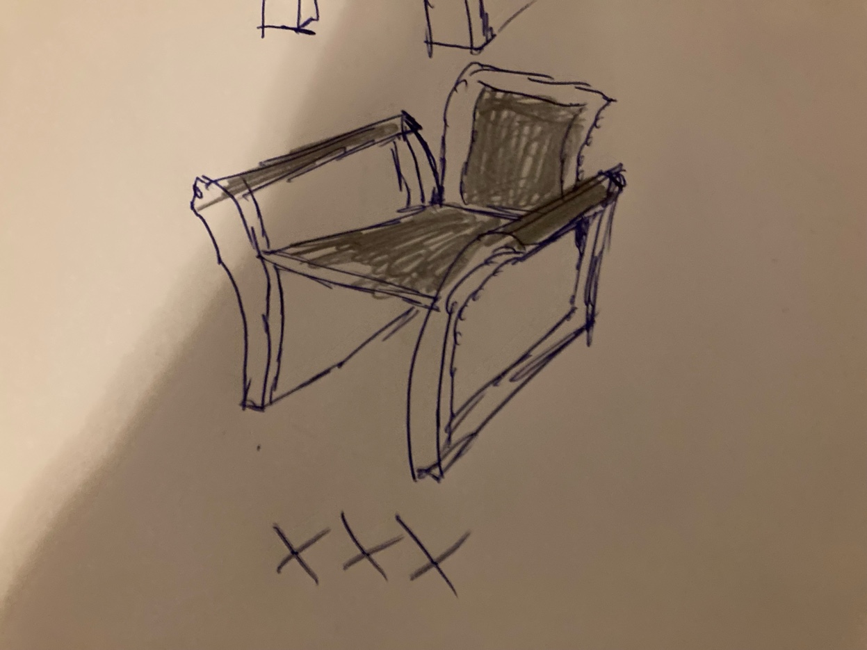 Design Skizze - Perspektive